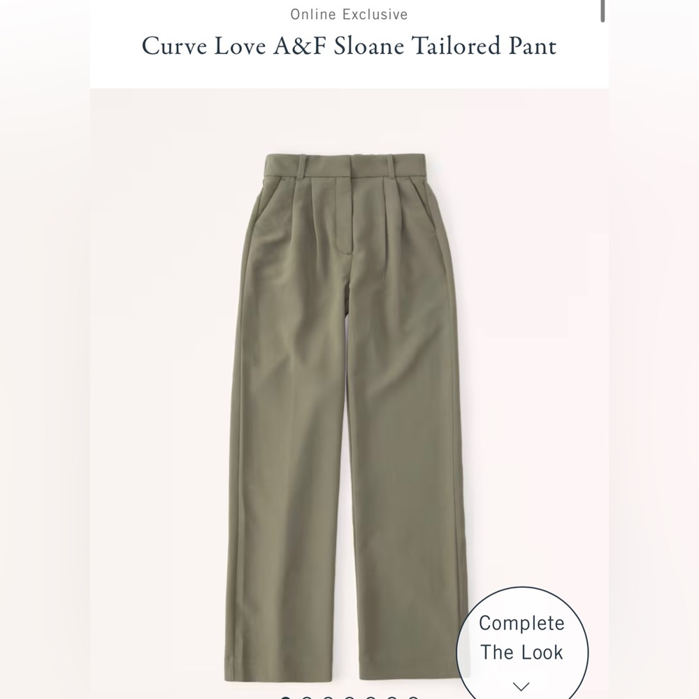Abercrombie and Fitch Sloane Tailored Pants